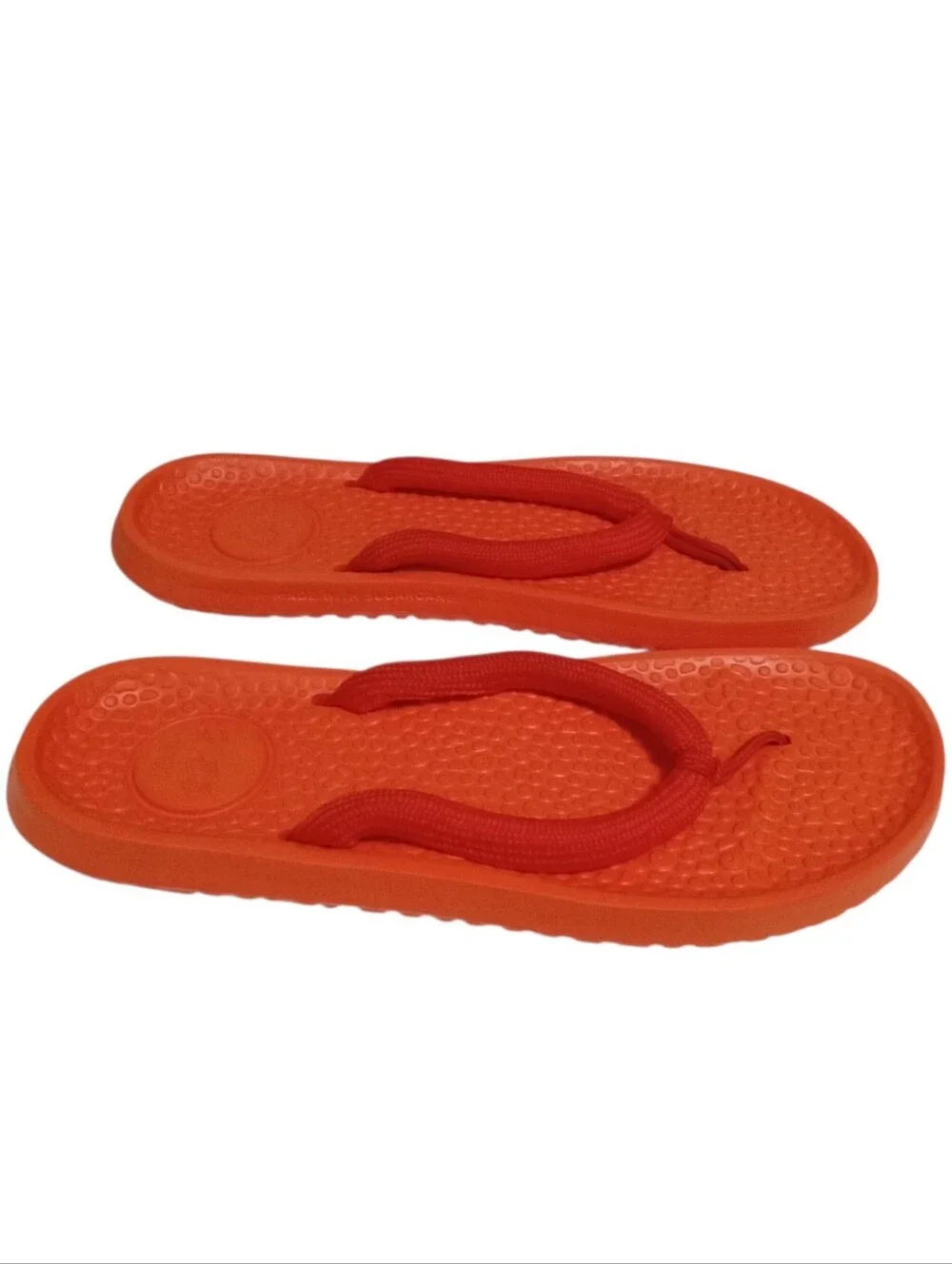 Allbirds Sugar Zeffer 2 Unisex Flip Flop Orange Approx. Size 12 See Measurements